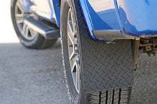 Load image into Gallery viewer, Deezee Universal Flaps Brite-Tread Universal 11x19 Notched (Txt Blk) - Side View