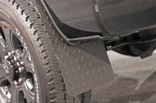 Load image into Gallery viewer, Deezee Universal Flaps Brite-Tread Universal 11x19 Notched (Txt Blk) - Back View