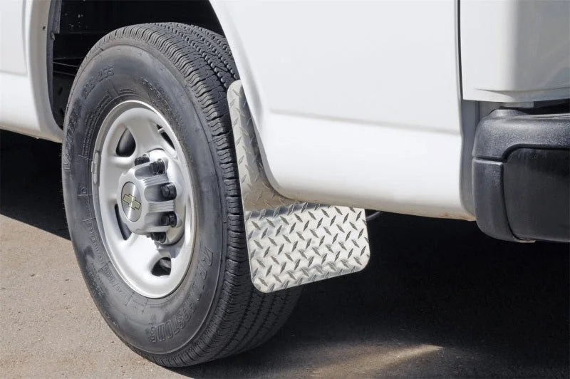 Deezee Universal Flaps Brite-Tread Universal 12x16 - Installation View