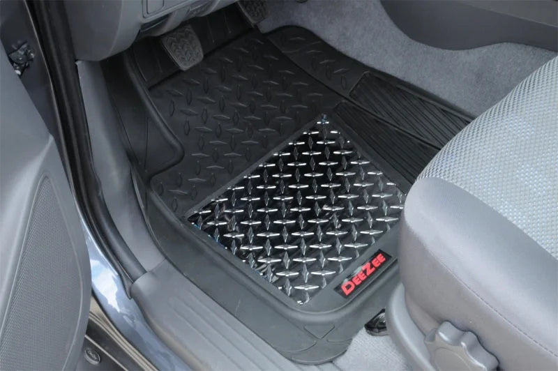 Deezee Universal Front Floor Mat Universal (Pair) - Back View