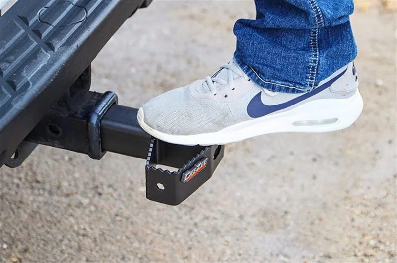 Deezee Universal Hitch Step - Installation View