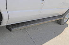 Load image into Gallery viewer, Deezee Universal Running Board Rough Step (55In Steel) - Back View