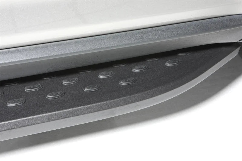 Deezee Universal Running Board Universal Cross Utility Vehicle NXc (Black Trim) - Back View