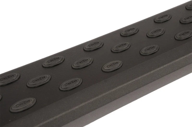 Deezee Universal Running Board Universal Cross Utility Vehicle NXc (Black Trim) - Installation View