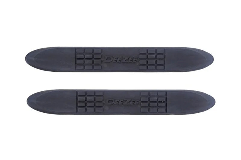 Deezee Universal Service Parts Step Pads 3In Checkered w/ DZ Logo - Main Product View
