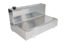 Load image into Gallery viewer, Deezee Universal Tanks - Auxiliary L-Shape Brite-Tread Aluminum (80 Gal) - Main Product View