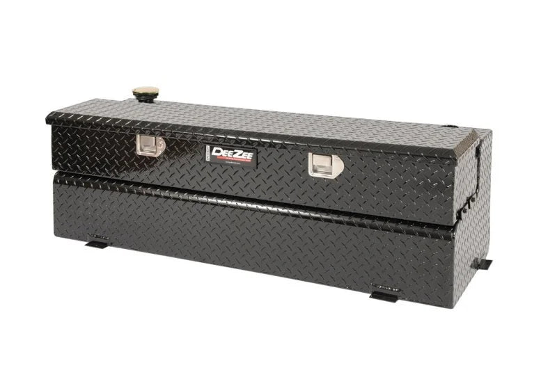 Deezee Universal Tanks - Combo Auxiliary Black Tread Aluminum (43 Gal) - Main Product View