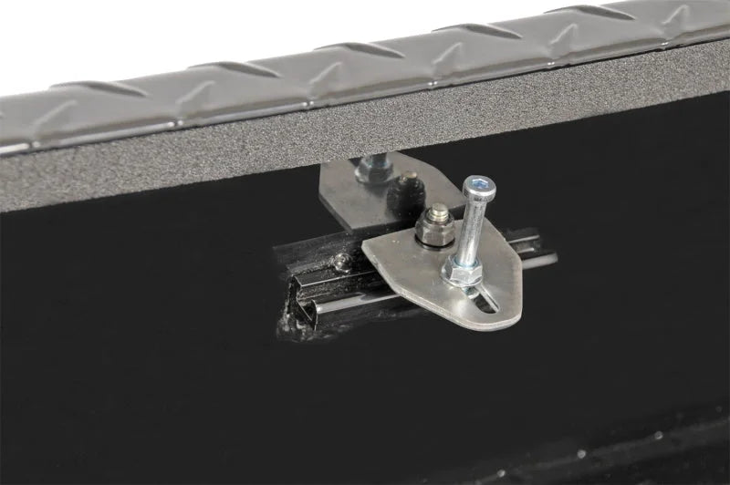 Deezee Universal Tanks - Combo Auxiliary Black Tread Aluminum (92 Gal) - Installation View