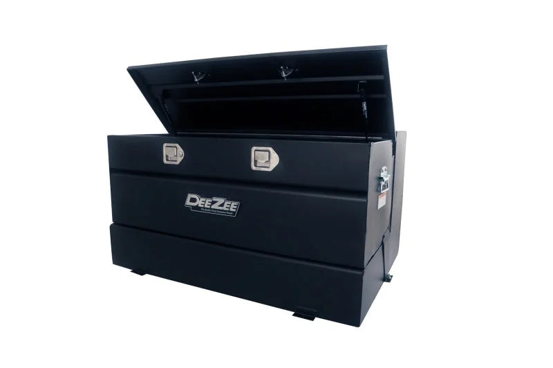 Deezee Universal Tanks - Combo Black Steel (92 Gal) - Side View