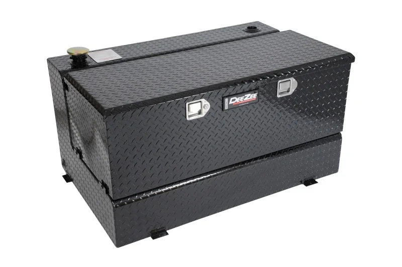 Deezee Universal Tanks - Combo Black Tread Aluminum (111 Gal) - Main Product View