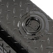 Load image into Gallery viewer, Deezee Universal Tanks - Combo Black Tread Aluminum (43 Gal) - Back View