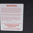 Load image into Gallery viewer, Deezee Universal Tanks - Combo Black-Tread Aluminum (62 Gal) - Installation View