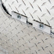 Load image into Gallery viewer, Deezee Universal Tanks - Combo Brite-Tread Aluminum (43 Gal) - Back View