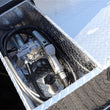 Load image into Gallery viewer, Deezee Universal Tanks - Combo Brite-Tread Aluminum (62 Gal) - Back View