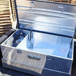 Load image into Gallery viewer, Deezee Universal Tanks - Combo Brite-Tread Aluminum (62 Gal) - Installation View