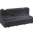 Load image into Gallery viewer, Deezee Universal Tanks - L-Shape Black Tread Aluminum (92 Gal) - Main Product View