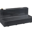 Load image into Gallery viewer, Deezee Universal Tanks - L-Shape Black Tread Aluminum (111 Gal) - Main Product View