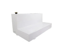 Load image into Gallery viewer, Deezee Universal Tanks - L-Shape White Steel (111 Gal) - Side View