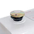 Load image into Gallery viewer, Deezee Universal Tanks - L-Shape White Steel (55 Gal) - Back View