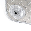 Load image into Gallery viewer, Deezee Universal Tanks - Short Rectangle Brite-Tread Aluminum - Side View