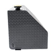 Load image into Gallery viewer, Deezee Universal Tanks - Wedge Rectangle Black Tread Aluminum - Back View
