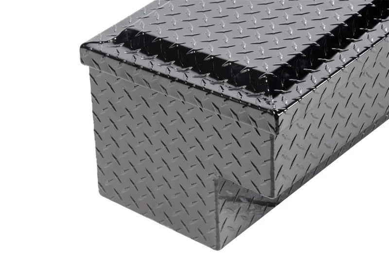 Deezee Universal Tool Box - Blue 48In Side Mount (Blk) - Side View