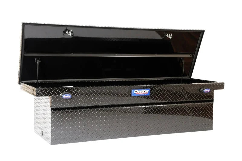 Deezee Universal Tool Box - Blue Crossover - Single Lid (Low Blk) - Additional View 5