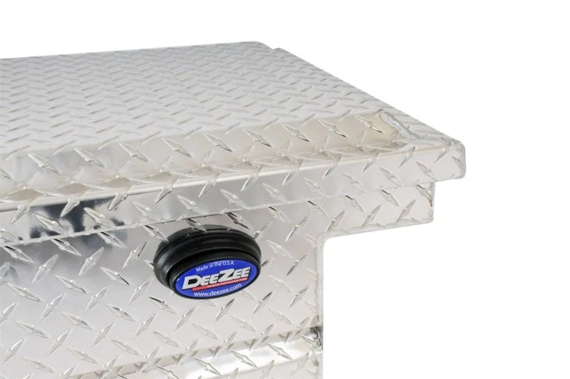 Deezee Universal Tool Box - Blue Crossover - Single Lid (Low) - Installation View
