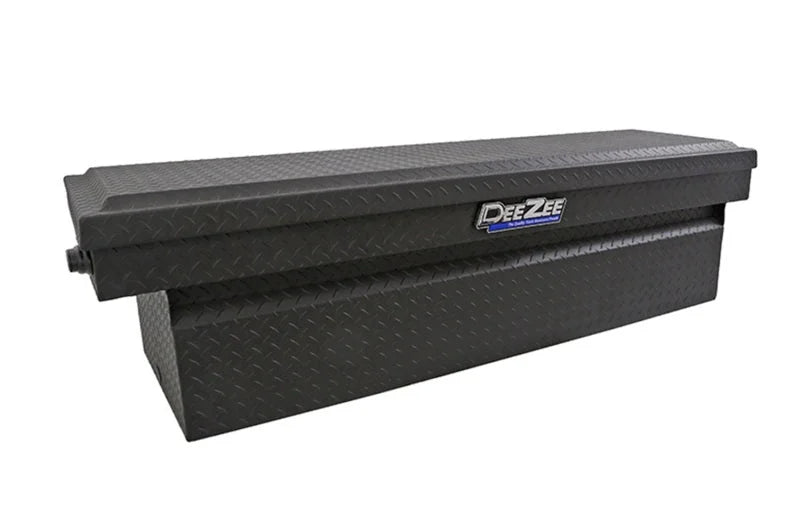 Deezee Universal Tool Box - Blue Crossover - Single Lid (Txt Blk) - Main Product View