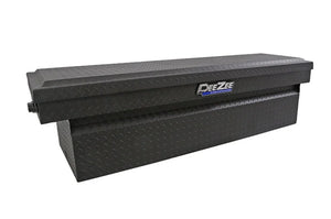 Deezee Universal Tool Box - Blue Crossover - Single Lid (Txt Blk) - Main Product View
