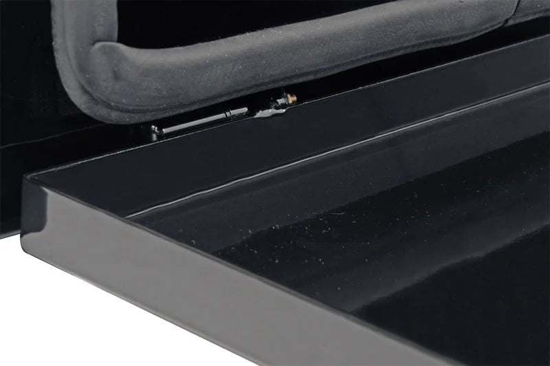 Deezee Universal Tool Box - HD Underbed Black Steel 18X18X24 - Side View