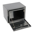 Load image into Gallery viewer, Deezee Universal Tool Box - HD Underbed Black Steel 18X18X24 - Installation View