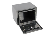 Load image into Gallery viewer, Deezee Universal Tool Box - HD Underbed Black Steel 18X18X24 - Installation View