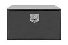 Load image into Gallery viewer, Deezee Universal Tool Box - HD Underbed Black Steel 18X18X30 - Side View