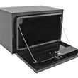 Load image into Gallery viewer, Deezee Universal Tool Box - HD Underbed Black Steel 18X18X30 - Back View