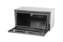 Load image into Gallery viewer, Deezee Universal Tool Box - HD Underbed Black Steel 18X18X36 - Back View