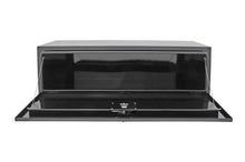 Load image into Gallery viewer, Deezee Universal Tool Box - HD Underbed Black Steel 18X18X60 - Side View