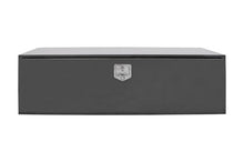 Load image into Gallery viewer, Deezee Universal Tool Box - HD Underbed Black Steel 18X18X60 - Back View