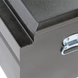 Load image into Gallery viewer, Deezee Universal Tool Box - Hardware Chest - Black 46 In - Side View