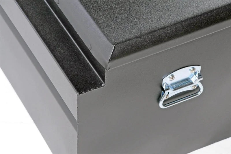 Deezee Universal Tool Box - Hardware Chest - Black 46 In - Side View
