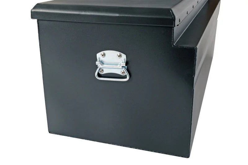 Deezee Universal Tool Box - Hardware Chest - Black 46 In - Installation View