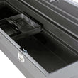 Load image into Gallery viewer, Deezee Universal Tool Box - Hardware Crossover - Single Lid Black - Side View