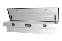 Load image into Gallery viewer, Deezee Universal Tool Box - Hardware Crossover - Single Lid White - Back View