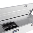 Load image into Gallery viewer, Deezee Universal Tool Box - Hardware Crossover - Single Lid White - Installation View
