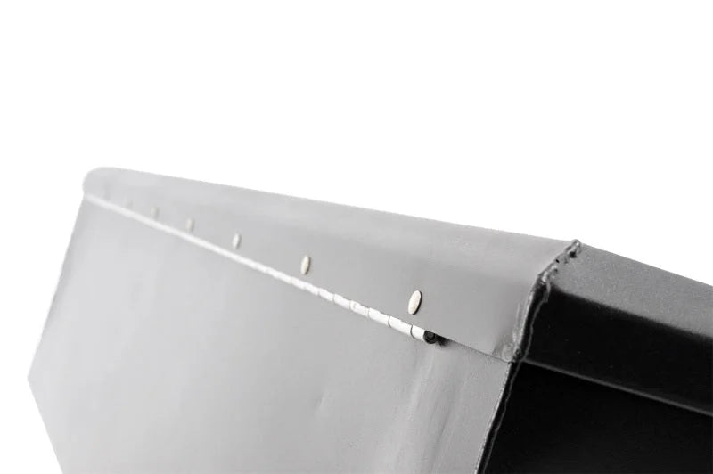 Deezee Universal Tool Box - Hardware Side Mount - Black 48In - Back View