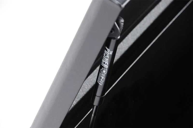 Deezee Universal Tool Box - Hardware Side Mount - Black 60In - Side View