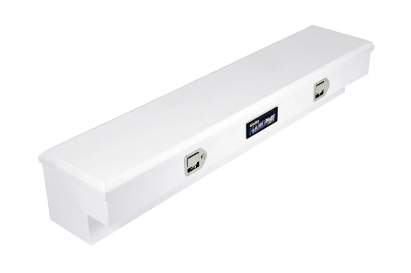 Deezee Universal Tool Box - Hardware Side Mount - White 60In - Main Product View