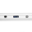 Load image into Gallery viewer, Deezee Universal Tool Box - Hardware Side Mount - White 60In - Side View