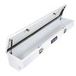 Load image into Gallery viewer, Deezee Universal Tool Box - Hardware Side Mount - White 60In - Back View