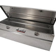 Load image into Gallery viewer, Deezee Universal Tool Box - Red Chest BT Alum - Back View